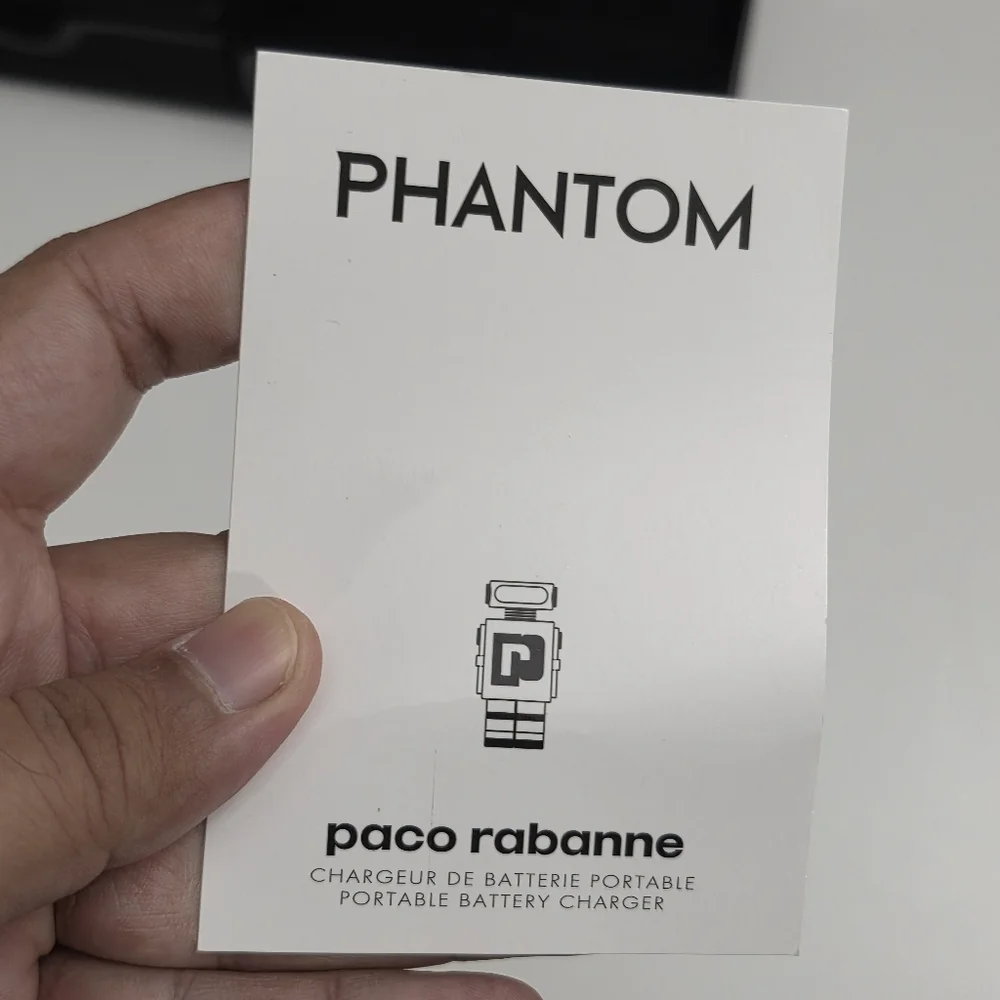 Paco Rabanne Phantom Portable Battery Charger NEW in Box (NO CORDS)